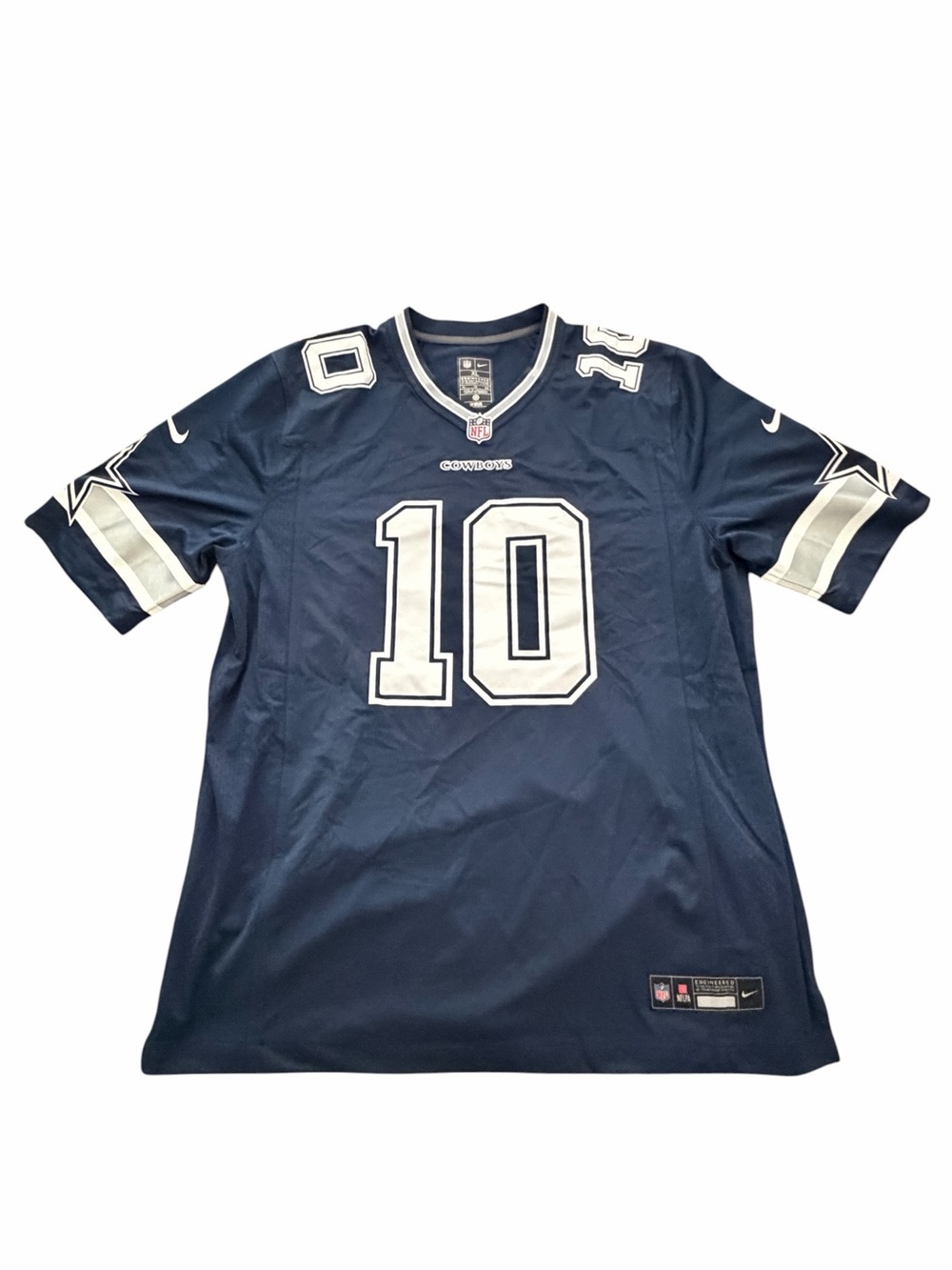 Nike Dallas Cowboys #10 Custom Named blue home Jersey Size XL NWOT